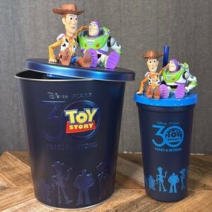 Toy Story 30th Anniversary Popcorn Bucket & Stainless Steel Cup
